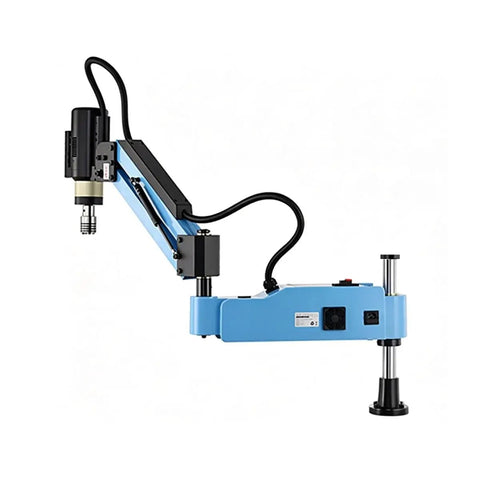 Dejun Electric Tapping Machine M3 To M16 Digital Tapper with 4.3 inch touchscreen, designed for precise fastener threading jobs.