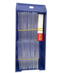 Built Tough Heavy Duty Hardware Organizer Cabinet With 60 Drawers, blue metal cabinet with empty clear slots