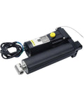 Dead Simple Outboard Engine Power Tilt Trim Assembly Hydraulic Actuator Replacement For Four Stroke Boats 8M0055011 hydraulic actuator with black steel body.