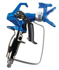Built Tough Airless Spray Gun With RAC X 517 Switch Tip featuring ergonomic handle for easy control and tool free cartridge swaps.
