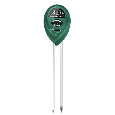 3 In 1 Soil Moisture Light And pH Tester No Battery Needed For Indoor Outdoor Gardens Lawns Farms Home Gardeners Kit Lets You Water Precisely And Keep Plants Happy With Clear Readouts green meter with probes