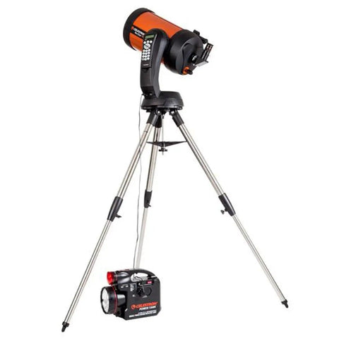 PowerTank 12V Telescope Battery Pack Off Grid Ready Portable 84Wh Power Supply For Computerized Telescopes with stand