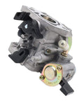 Close-up of a carburetor unit for Carburetor Gasket And Fuel Hose Kit For Titan TAC-2T 5.5HP 6HP 6.5HP 7HP replacement parts.