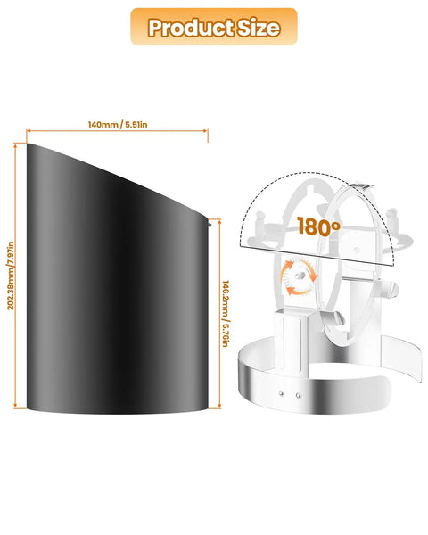 Size dimensions of Low Voltage PAR36 Well Light With Replaceable 10W LED Bulb Warm White 2700K Adjustable Gimbal Ring