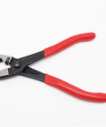 Rock Solid Car Hose Clamp Kit Pliers For AC Pipe And CV Boot Clips, Heavy Duty Spring Clamp Tools That Grip Water Repair Hoses Like A Boss Without Slipping Or Damaging Fuel Tubes, red handles