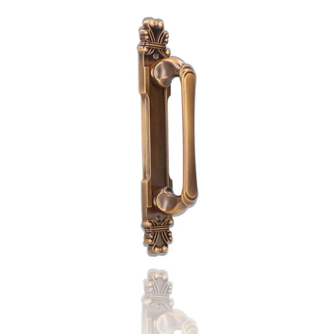 Door Pull Handle Barn Door Style Antique Zinc Alloy Handle For Cabinets And Drawers Indoor Outdoor Use Easy Install