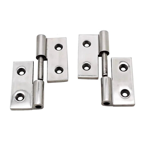 Durable 304 stainless industrial gate hinge for heavy machinery doors and gates