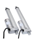 Heavy Duty Linear Actuator Delivers Badass Electric Push Pull Power Smooth Zero Drama 24 Volt Dc Motorized thrust rod features dual silver cylinders.