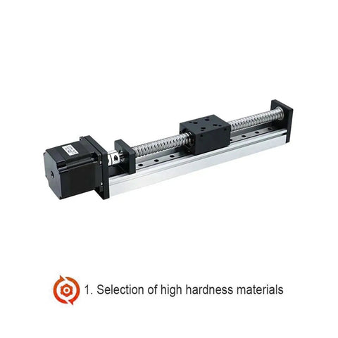 Ball Screw Z Axis CNC Sliding Stage With 100 To 200mm Travel, Linear Rail Support, Ideal For Z Axis Motion Tables