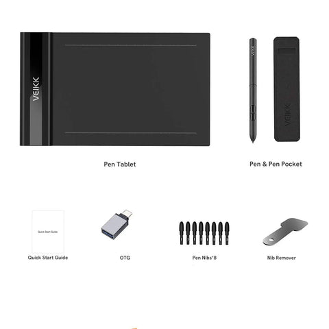 Hella Smooth 6x4 Inch Portable Graphics Drawing Tablet For Sketching And Osu Grinding With Built In Usb Cord Seamless Digital Signing Stylus Pad Pc Mac Creative Tool and accessories