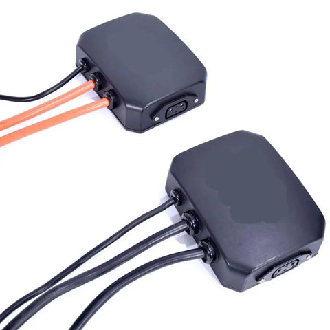 Dual Electrical Parallel Device For Ts Tc Max E Bikes Scooters And Motorcycles Lets You Run Two Batteries In Parallel For Extended Power Life