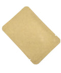 Kraft Paper Outside Vacuum Seal Bags With Foil Inside Open Top Heat Sealable Mylar Pouches For Sample Food Storage, Tear Notches, 4.7x7.1 Inch