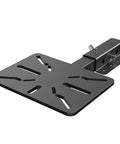 Badass Heavy Duty Carbon Steel Vise Mount With Flexible Angle Swivel Rod For Bench Grinder Stand, black adjustable bracket design.