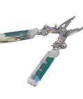 Get 8.8 Inch Folding Wire Stripper Pliers With Built-in Voltage Tester And Screwdriver, compact tool with steel jaws.
