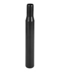 Universal 28.6x200mm Black Bike Seat Post Durable Steel Saddle Post for Road Mountain and City Bikes Lightweight Sturdy Ergonomic