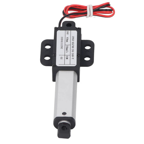 Mini Electric Linear Actuator 24V Dc Waterproof Motor Featuring 40Mm Hella Smooth Travel Push 30Mm Per Second Quick Response for DIY projects.