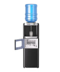 Three In One Water Dispenser With Built In Ice Maker Hot And Cold Water Cooler For Five Gallon Bottles With Child Lock