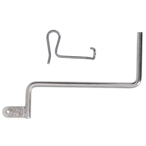 Steel Fence Wire Tightener 20 Pieces Kit With Tightening Handle for quick firm fixing, shown disassembled on white background.