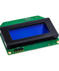 Heavy Duty Drop In Replacement LCD Display Control Board For Commercial Ice Makers Parts 000006728 And 000007827 showing blue screen and circuit board.