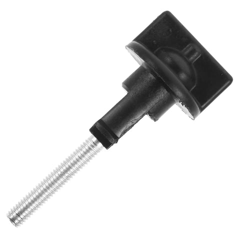 Close-up of a bolt from the Three Pack Spare Tire Bolt Retainer Clamp Kit For Cars And Trucks Keeps Your Spare Wheel Quiet And Rattle Free On Rough Roads Durable Auto Accessory Everyday.