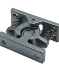 Spring Loaded Door Stop Catch With Heavy Duty Double Roller Ball Latch Release Clamp, zinc alloy, 13mm internal space