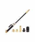 Pro Grade Heavy Duty High Pressure Garden Hose Nozzle Sprayer Gun Attachment With Brass Coupler, Turbo Jet Water Wand