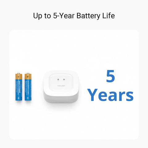 Water Leak Starter Kit With LoRa Hub And 4 Leak Sensor 1 Units Plug And Play Setup Long Range Coverage For Toilet And Sinks App Email And SMS Alerts Offline Triggers 2 AAA Batteries Last Up To 5 Years Works With Alexa IFTTT And Home Assistant