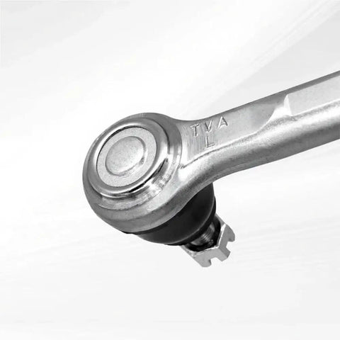 Close-up view of front lower control arm bushings and stabilizer link tie rod end suspension kit for Honda Accord 2018-2021 direct replacement.
