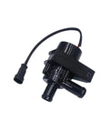 Premium Coolant Water Pump Replacement For Cars And Electric Vehicles With Optimized Fluid Channels To Beat Engine Overheating. Black plastic unit with connector.