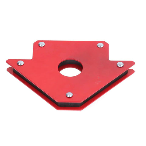 Heavy Duty 4 Inch Magnetic Welding Holder With Strong Magnetism For Iron And Steel Workpiece Clamping Inner Corner Fixture Tool top view