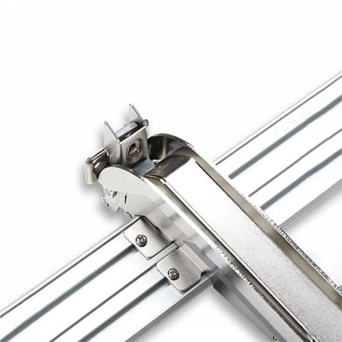 Close up of Heavy Duty Cold Rolled Steel Hinge For Wardrobe And Wooden Doors Soft Close Damper with fixed screws.