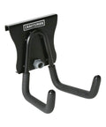 Versatrack Garage Hooks Set With Hooktite Latching System Two Short General Purpose Hooks that snap into track wall