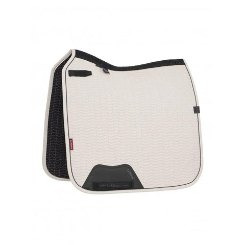 Dressage Square With Soft Shell Upper And Self Cooling Liner For High Wither Horses Navy Large Size Contour Quilted Pad