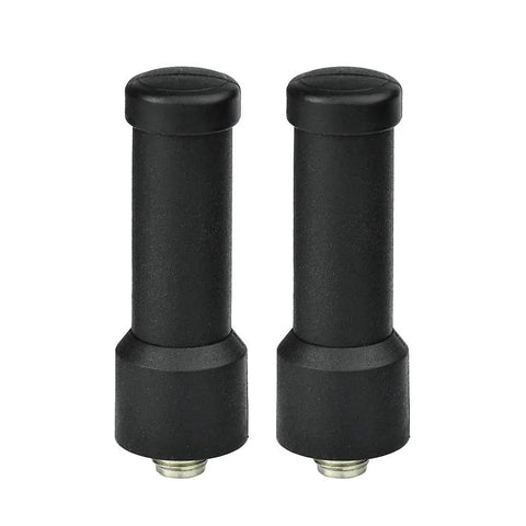 UHF 400-470MHz Short Antenna Replacement for Two Way Radio Walkie Talkie SMA Female Two Pack Grab-and-Go Omni Directional 3dBi Gain