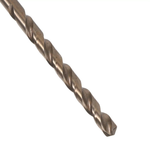 Doitool Heavy Duty Hss Twist Drill Bits Set 10pcs Jobber Bits For Metal Wood Plastic Drilling Straight Shank High Speed Steel Power Tool Kit Accessories close-up