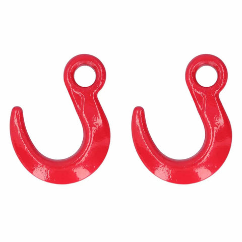 Beefy Alloy Steel Lifting Hook 6500 Lbs 3 Ton Heavy Duty Crane Hoist Hook For Equipment Lifting And Harbor Transport 2 Pack Built Tough