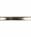 Microwave Door Handle Replacement Part WB15X10278 For Easy Install, DIY Ready, shown horizontally in stainless steel