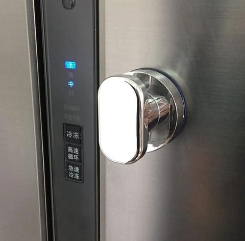 Glass Handle With Suction Cup No Holes Needed For Bathroom Cabinets Sliding Doors And Shower Areas Made From Durable Abs Supports Up To 16.5 Lbs