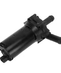 Premium Engine Electric Auxiliary Cooling Fan Slick Direct Fit Replacement Oe 11537630368 for CTS STS Pickup showing black coolant pump.