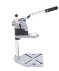 Heavy Duty Bench Drill Stand With Cast Iron Base For Universal Power Tools, aluminum alloy construction, stable and sturdy design.