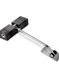 Adjustable Spring Auto Closer For Furniture Cabinet Doors Silent Soft Close No Slam Hidden Mount Space Saving Hardware Black