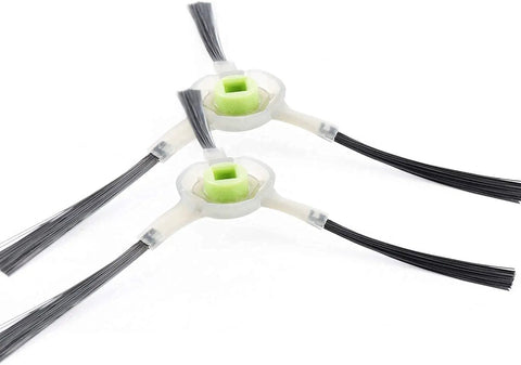 Two side brushes for Replacement Filters And Side Brushes For K2 K3 K3A K4 K5 And M210 Series Robotic Vacuum Cleaners