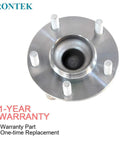 Rear Wheel Hub And Bearing Assembly 512519 For Mazda CX 5 2014 2020 5 Lug FWD Rear Left Or Right Replacement One Piece Premium Direct Fit
