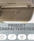 2 Pack Sun Visor Clips For Cars And Trucks, Durable ABS Visor Retainer Clips, Sun Visor Support Bracket Hanger For Chevy