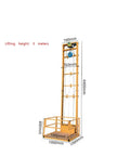 Rock Solid Heavy Duty Cargo Lift 500kg Hydraulic Platform For Indoor Warehouses And Shops showing dimensions and lifting height.