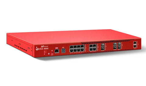 Upgrade Your Edge With This Slick Rackmount Firewall Kit Featuring A Full Three Year Security Suite And Dual Ten Gigabit Connections, front view showing ports and sleek design.