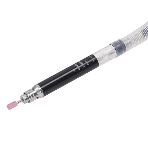 Industrial Grade Pro Shop Rig Pneumatic Pencil Die Grinder 65000 Rpm Adjustable Speed with grinding stone tip.