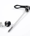 Heavy Duty Mountain Bike Quick Release Skewer Front And Rear Wheel Axle For MTB Hubs Black Built With CrMo Steel Axle And Aluminum Clamp