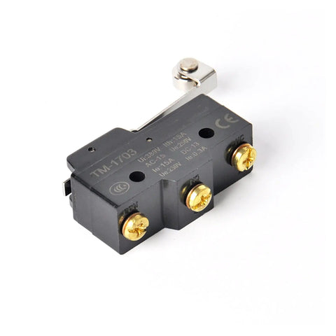 Limit Switch Microswitch With Long Hinge Lever SPDT 15A 250V Built Tough Zinc Alloy Housing Waterproof and Oil Proof