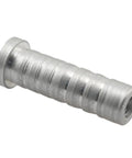 Close-up of a single aluminum arrow insert from 12 Pack Aluminum Arrow Inserts For Target Practice, 0.244 Inch ID, 8-32 Thread